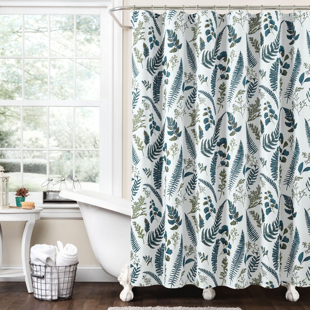 C&F Home Natural Shells Shower Curtain Shower Curtain Green 89452.7272 
